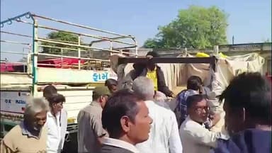 પ્રાંતિજ: પ્રાંતિજ-સલાલ યાર્ડમાં ડાંગરની હરાજી શરૂ:ખેડૂતોને પોષણક્ષમ ભાવ મળતા ખુશીનો માહોલ