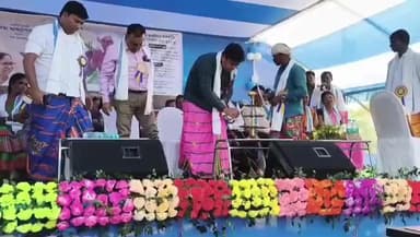 গড়বেতা ২: গোয়ালতোড়ের রাজবাঁধ ফুটবল ময়দানে বিরসা মুন্ডার সার্ধশতবর্ষ উদযাপন ও জয় জোহার মেলার আয়োজন