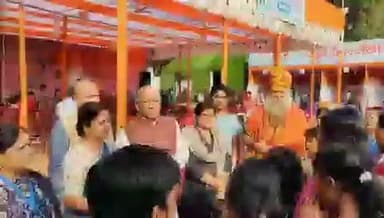 गोलमुरी-सह-जुगसलाई: बाल मेला 2025 में जम्मू वाले बाबा का आगमन, कार्यक्रम में उमड़ी श्रद्धा, विधायक सरयू राय भी शामिल हुए