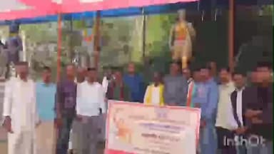 भीमपुर: दामजीपुरा में भगवान बिरसा मुंडा की 150वीं जयंती मनाई गई, हुए विभिन्न कार्यक्रम