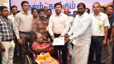 பென்னாகரம்: ஏரியூர பகுதியில் மருத்துவம் மற்றும் மக்கள் நல்வாழ்வுத் துறை சார்பில் நடைபெற்ற "நலம் காக்கும் ஸ்டாலின் முகாம்