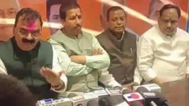 गोराडीह: बिहार विधानसभा चुनाव में एनडीए की भारी बहुमत से जीत के बाद आज प्रेस वार्ता आयोजित