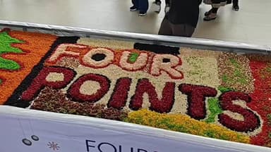 திருக்கழுக்குன்றம்: பூஞ்சேரியில் உள்ள ஃபோர் பாயிண்ட் நட்சத்திர விடுதியில் 400 கிலோ கிறிஸ்மஸ் கேக் தயாரிக்கும் பணி இன்று துவங்கியது