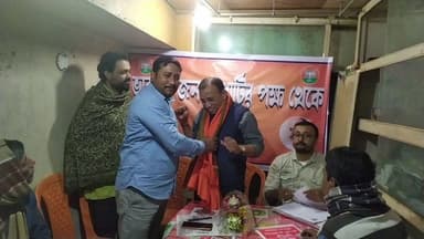 কল্যাণী: মদনপুর বাজারে বিজেপির SIR সহায়তা কেন্দ্রের উদ্বোধন করলেন বিধায়ক অম্বিকা রায়