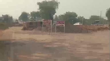 સોજીત્રા: સોજીત્રા હાઇવે રસ્તા ઉપર નહેર ઉપર ગરનાળું બનાવવાની કામગીરી પૂરજોશમાં ચાલુ