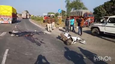 राघोगढ़: नेशनल हाईवे 46 के रुठियाई मोड़ पर अज्ञात वाहन की टक्कर से स्कूटी सवार व्यक्ति की दर्दनाक मौत