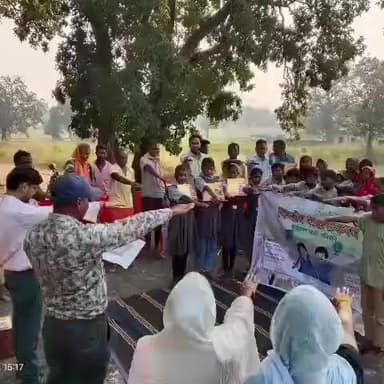 सूरजपुर: पंचायत चलो अभियान के तहत ग्राम करौटी-ए में ग्राम सभा सम्पन्न, बाल विवाह रोकथाम, किशोर सशक्तिकरण और ग्राम युवोदय पर चर्चा