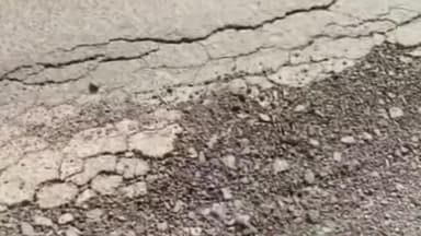 હળવદ: હળવદથી રણમલપુર સુધી તાજેતરમાં નવિનીકરણ થયેલ ડામર રોડમાં પડ્યા ભ્રષ્ટાચારના ગાબડા...