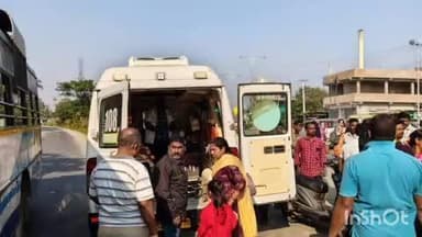 మానకొండూరు: సదాశివపల్లి వద్ద రోడ్డు ప్రమాదం, లారీ సడన్ బ్రేక్ వేయడంతో వెనక నుంచి ఢీకొన్న ఆర్టీసీ బస్సు పలువురికి గాయాలు.