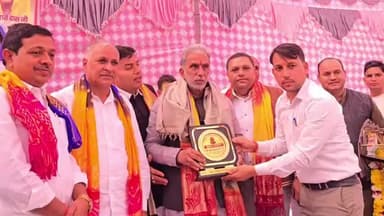 होडल: होडल में विधायक हरेंद्र सिंह की मौजूदगी में केंद्रीय मंत्री कृष्ण पाल गुर्जर ने सरपंचों को लेकर दिया बड़ा बयान