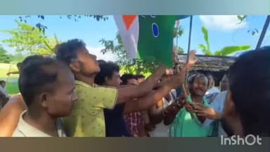 আলিপুরদুয়ার ১: তপসিখাতায় বিজেপির পাল্টা যোগদান কর্মসূচি তৃণমূলের, বিজেপি থেকে তৃণমূলে যোগদান ৩০ পরিবারের