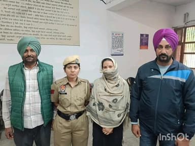 ਫਤਿਹਗੜ੍ਹ ਸਾਹਿਬ: ਪੀਓ ਸਟਾਫ ਫਤਿਹਗੜ੍ਹ ਸਾਹਿਬ ਦੀ ਪੁਲਿਸ ਨੇ ਚੈੱਕ ਬਾਉਂਸ ਮਾਮਲੇ ਵਿੱਚ ਇੱਕ ਭਗੌੜੀ ਔਰਤ ਨੂੰ ਕੀਤਾ ਗ੍ਰਿਫਤਾਰ