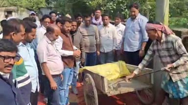 ভগবানগোলা ১: গোপালপুরে নতুন ঢালাই রাস্তার উদ্বোধন, উন্নয়নে আরও এক ধাপ এগোল ভগবানগোলা