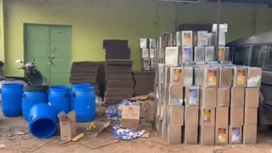 அவிநாசி: ஆலங்கட்டி பாளையத்தில் கலப்பட நெய் தயாரிக்கப்பட்டு விற்பனைக்கு அனுப்பி வைத்த நிறுவனம் கண்டறியப்பட்டு சீல் வைக்கப்பட்டது