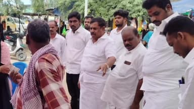 பாப்பிரெட்டிபட்டி: கடத்தூரில் தேர்தல் வாக்காளர் திருத்தம் முறைகள் குறித்து பாப்பிரெட்டிப்பட்டி எம்எல்ஏ கோவிந்தசாமி ஆய்வு