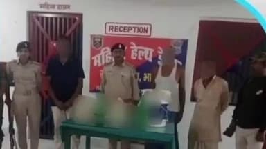 गोराडीह: रसलपुर थाना पुलिस ने चांय टोला के पास निर्माणाधीन फोरलेन पर शराब के साथ 3 लोगों को किया गिरफ्तार