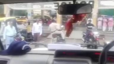 खातेगांव: कन्नौद टीआई तहजीब काजी का वीडियो वायरल, आवारा तत्वों की अब खैर नहीं