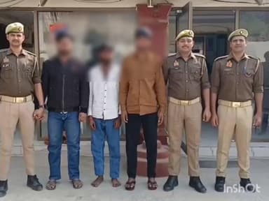 गोरखपुर: पुरानी रंजिश में युवक को मारपीट कर अधमरा करने वाले 3 अभियुक्तों को कैंट पुलिस ने गिरफ्तार कर भेजा जेल
