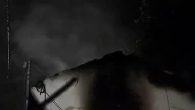 ফরাক্কা: ফরাক্কা ব্লকের ২ নম্বর কলোনি এলাকায় গ্যাস সিলিন্ডার বিস্ফোরণে পুড়ে ছাই বাড়ি