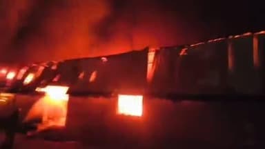 பல்லடம்: அவிநாசி பாளையம் அருகே அரவை மில்லில் தீ விபத்து