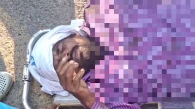 निचलौल: सिसवा रेलवे स्टेशन पर चलती ट्रेन में चढ़ते समय युवक गिरा, गंभीर रूप से घायल