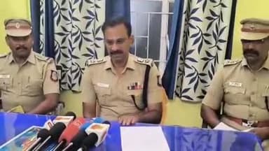 சிதம்பரம்: 350 கிலோ குட்கா பறிமுதல் நான்கு பேர் கைது எஸ்.பி ஜெயக்குமார் சோழதரத்தில் பேட்டி