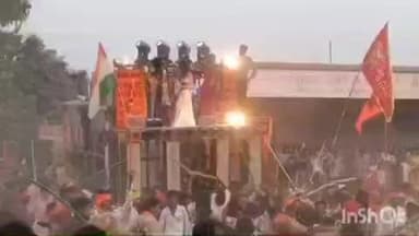 थावे: चनावे गांव में महावीरी अखाड़ा मेला में जिला प्रशासन की रोक के बावजूद नर्तकियों ने लगाए ठुमके