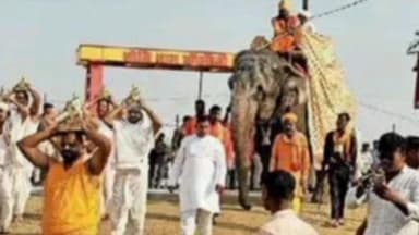 केसली: 40 साल बाद पंचकल्याणक महोत्सव शुरू, पहले दिन घट यात्रा निकली, मंडप शुद्धि की क्रियाएँ हुईं