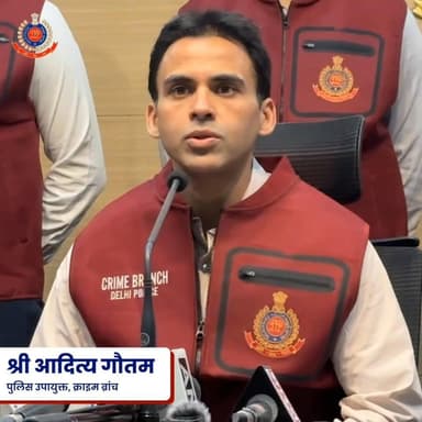 दिल्ली पुलिस #CrimeBranchDP की साइबर सेल की टीम ने डिजिटल अरेस्ट के झाँसे में ₹49,00,000 ठगने वाले 6 अपराधियों को किया ग...