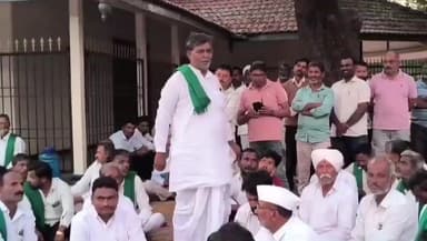 ಮುಧೋಳ: ರೈತರ ತಂಟೆಗೆ ಬಂದ್ರೆ ಪರಿಸ್ಥಿತಿ ಬಿಗಡಾಯಿಸುತ್ತೆ, ನಗರದಲ್ಲಿ ರೈತ ಮುಖಂಡ ವೀರಣ್ಣ ಹಂಚಿನಾಳ