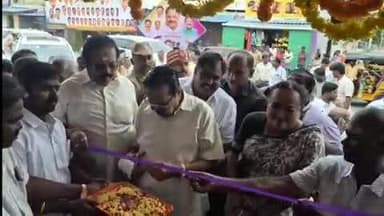 காட்பாடி: பிரம்மபுரம் அரும்பருத்தி திருவலம் உள்ளிட்ட பகுதிகளில் நூலகம் பேருந்து நிழற்குடை உடற்பயிற்சி கூடம் ஆகியவற்றை அமைச்சர் துரைமுருகன் திறந்து வைத்தா