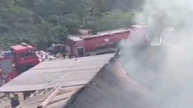 લાલપુર: પડાણા પાટીયા પાસે ભીષણ આગ