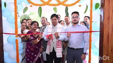 নাহৰকটীয়া: নাহৰকটীয়া পৌৰ সভাৰ কাৰ্যালয় ৰাইজৰ উপস্থিতিত মুকলি কৰিলে বিধায়ক তৰংগ গগৈয়ে