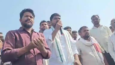 જેતપુર પાવી: ભારજ નદી ખાતેથી ચૈતર વસાવાની સ્પીચ, અધિકારીઓ અને કોન્ટ્રાક્ટરો પર ગંભીર આક્ષેપો કર્યા, જુઓ