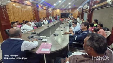 নাহৰকটীয়া: অসম পেট্ৰকেমিকেলচৰ সভাকক্ষত স্থানীয় ৰাইজ আৰু দল সংগঠনৰ উপস্থিতিত অনুষ্ঠিত হ'ল গুৰুত্বপূৰ্ণ সভা