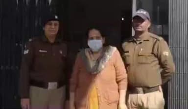 भगवानपुर: बुग्गावाला थाना पुलिस ने फरार चल रही महिला वारंटी को किया गिरफ्तार, चेक बाउंस के मामले में थी फरार