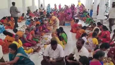 சாத்தூர்: இருக்கன்குடி மாரியம்மன் கோவிலில் பக்தர்களால் காணிக்கை செலுத்தப்பட்ட உண்டியல் ரூ 34 லட்சம் பெறப்பட்டது