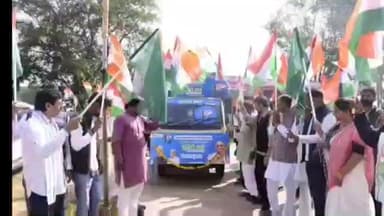 મોરવા હડફ: સરદાર પટેલની 150 મી જન્મજયંતી નિમિત્તે મોરવા હડફ ખાતે રાજ્યસભા સાંસદ અને ધારાસભ્યની ઉપસ્થિતિમા પદયાત્રા યોજાઈ