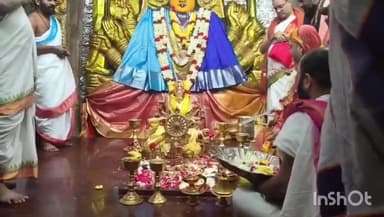 నగరంలో చరిత్ర ప్రసిద్ధిగాంచిన శ్రీ భద్రకాళి దేవస్థానాన్ని జగద్గురు విద్యాశంకర భారతీ స్వామి దర్శించుకున్నారు