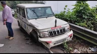 കാഞ്ഞിരപ്പള്ളി: മുണ്ടക്കയം മെഡിക്കൽ ട്രേസ്റ്റ് ഹോസ്പ്പിറ്റലിനു സമീപം വാഹനങ്ങൾ കൂട്ടിയിടിച്ച് അപകടം