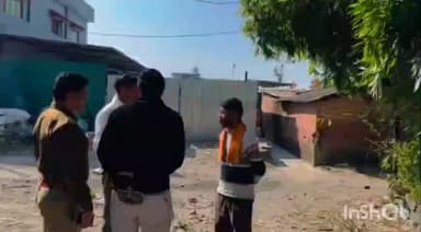 चकराता: सहसपुर क्षेत्र के बड़ा रामपुर में कूड़ा फेंकने के मामले पर रूद्र सेना के संस्थापक राकेश तोमर मौके पर पहुंचे