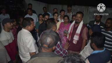 শদিয়া: ধলাত আধুনিক শৌচাগাৰ আৰু ছৈখোৱাত চৌহদৰ বেৰা নিৰ্মাণৰ বাবে আধাৰশিলা স্থাপন বিধায়ক বলীন চেতিয়াৰ