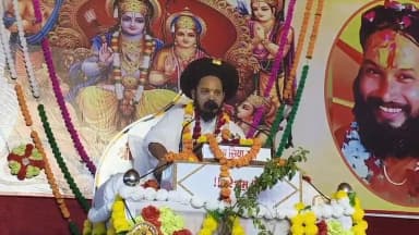 #बांदा में दिव्य श्री राम कथा का आयोजन 6 वे दिन कथावाचक लोकेंद्र दास जी के मुखारबिंद श्री राम कथा का रसपान कराय*
#follow...