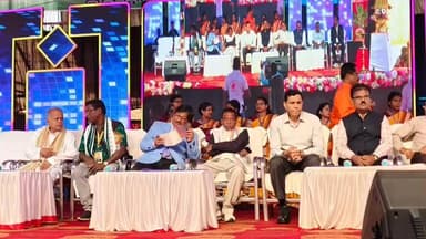 କାମାକ୍ଷାନଗର: କାମାକ୍ଷାନଗର ନିର୍ବାଚନ ମଣ୍ଡଳୀ ତରଭାର ବଟ ବିହାରୀ ବିଦ୍ୟାପୀଠର ସୋମବାର ୩ଟାରେ ସୁବର୍ଣ୍ଣ ଜୟନ୍ତୀ ଉତ୍ସବରେ ଯୋଗଦେଲେ ବିଧାୟକ ଶତ୍ରୁଘନ ଜେନା