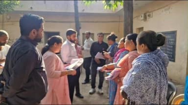 વાંકાનેર: જિલ્લા ચૂંટણી અધિકારી અને કલેકટરે વાંકાનેર મત વિસ્તારની મુલાકાત લીધી...