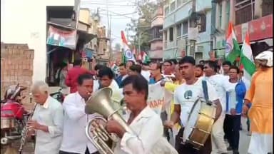 বড়ঞা: প্যাটেলের আদর্শে অনুপ্রাণিত পাঁচথুপি! ১৫০তম জন্মজয়ন্তীতে রঙিন শোভাযাত্রা