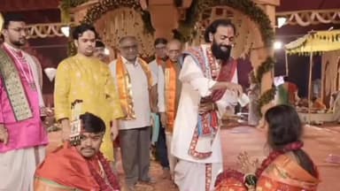 કાલાવાડ: પુષ્ટિમાર્ગીય વૈષ્ણવ સંપ્રદાયના 'દોહરા શુભ લગ્ન પ્રસ્તાવ'માં ભક્તોનો મહાસાગર ઉમટ્યો