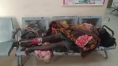 बाबूबरही: पिपराघाट के पास बाइक की टक्कर में दो लोग गंभीर रूप से घायल, एक DMCH रेफर