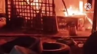 বোকাখাত: বোকাখাটত এখন টায়াৰ দোকানত ভয়ংকৰ অগ্নিকাণ্ড,জাহ গল তিনি লক্ষাধিক টকাৰ সামগ্ৰী