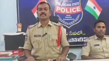 సిర్పూర్ టి: సైబర్ మోసగాడిని అరెస్టు చేసిన సిర్పూర్ టి పోలీసులు ; వివరాలు వెల్లడించిన కౌటాల సిఐ సంతోష్ కుమార్